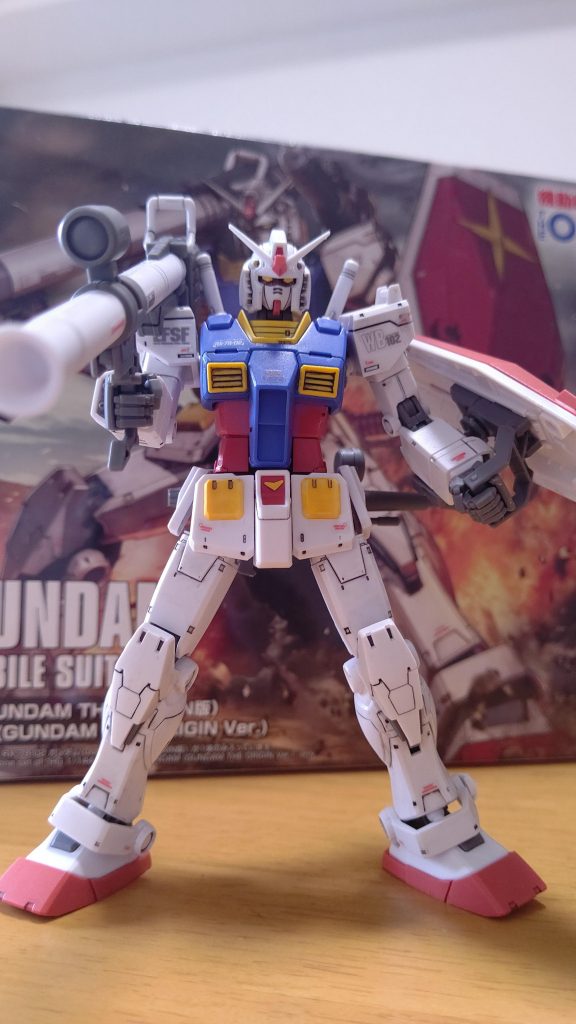 HG RX-78-2 ガンダム ORIGIN版 中期型–2枚目/制作者：アップル