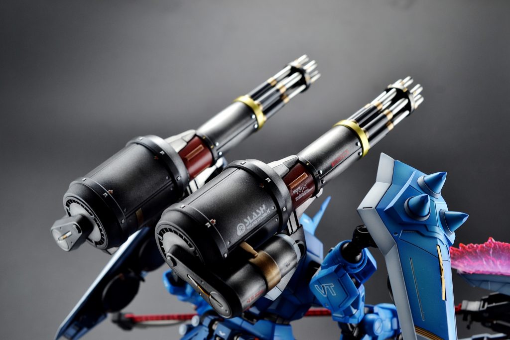 ガトリング後ろです