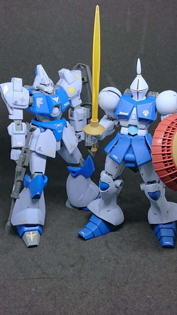 前回のギャンとのツーショット。