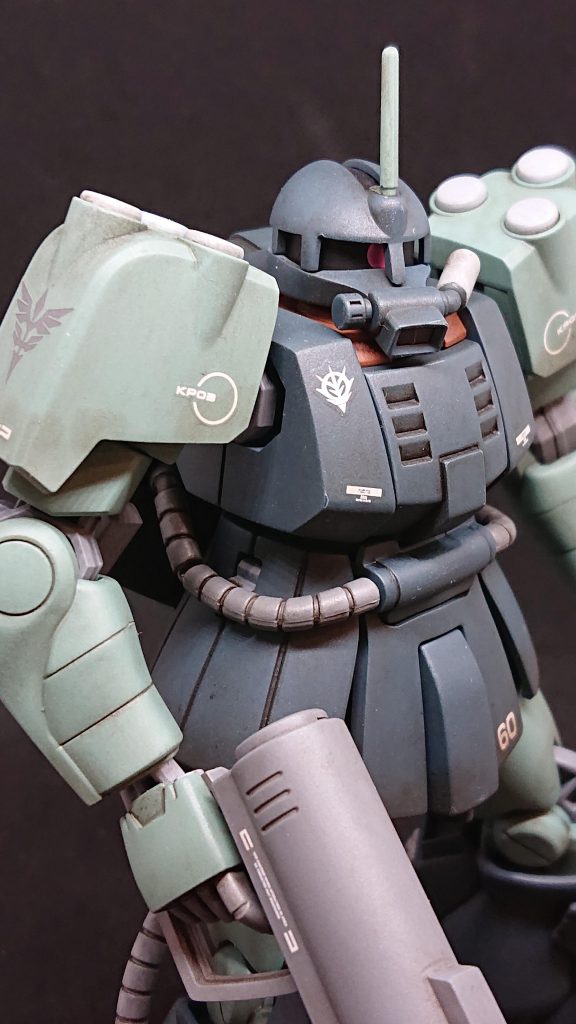 いい感じにウェザリング出来たと思います。