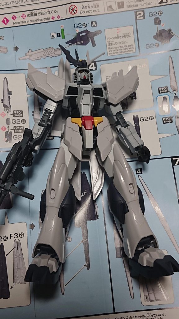 塗装前だけどもうこれでいいのでは、と思ってしまう。