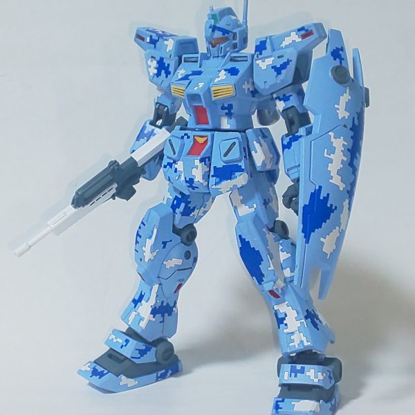 デジタル迷彩(ピクセル迷彩)ジムカスタムです