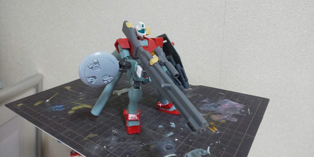 レドーム展開するのに、グシオンリベイクフルシティの関節?がちょうどよかった。