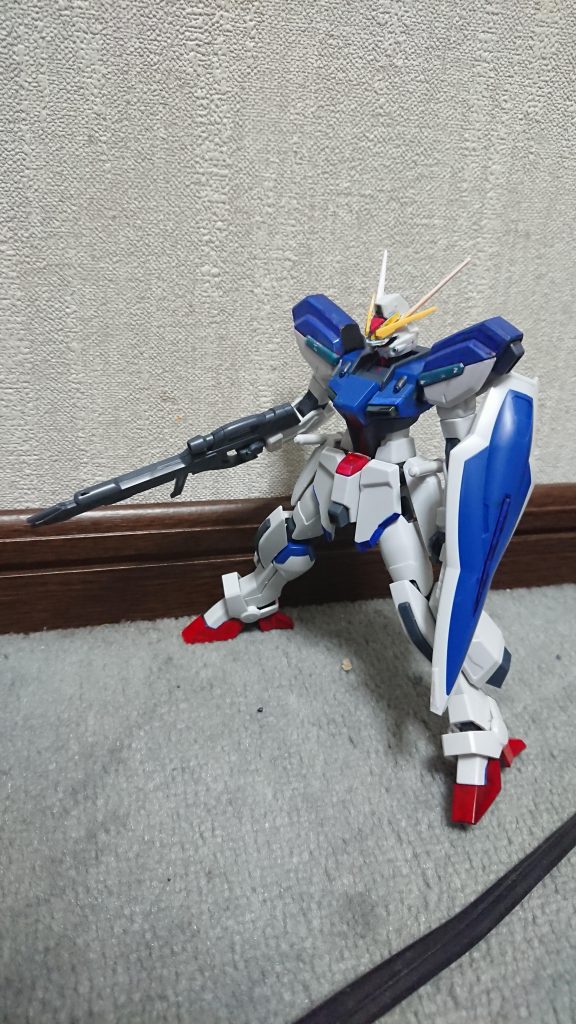 連合のダガー・ウィンダムをベースにしたCE版ガンダムTR-1をコンセプトにGBN用として製作。