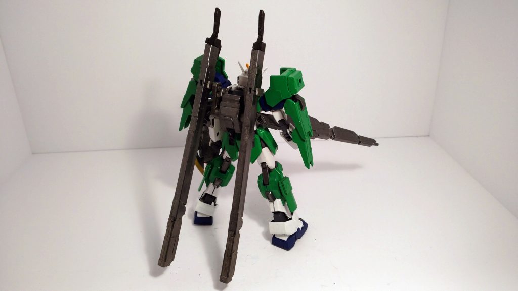 バックショット。鞘が長いですね！