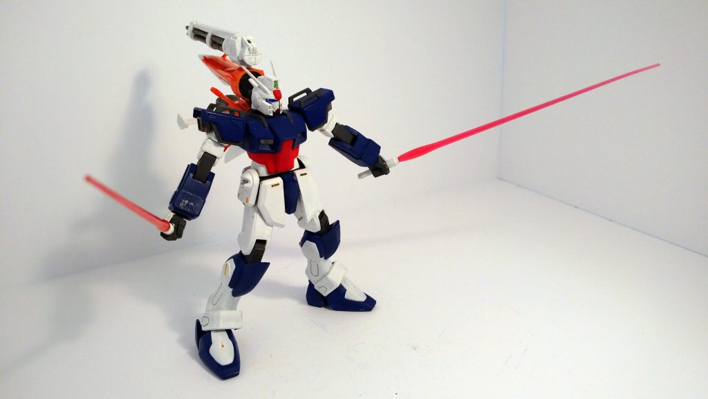 腰のビームサーベル