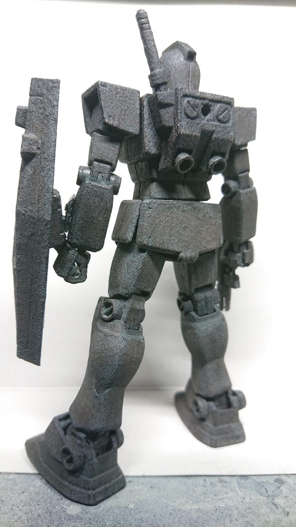 背面はこちら
バーニアも石です。点火すらできるでしょうか