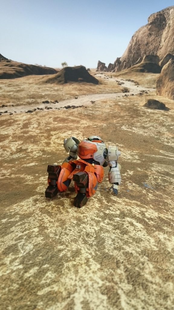 お座り
足の裏肉抜きはプラ板にて埋めました