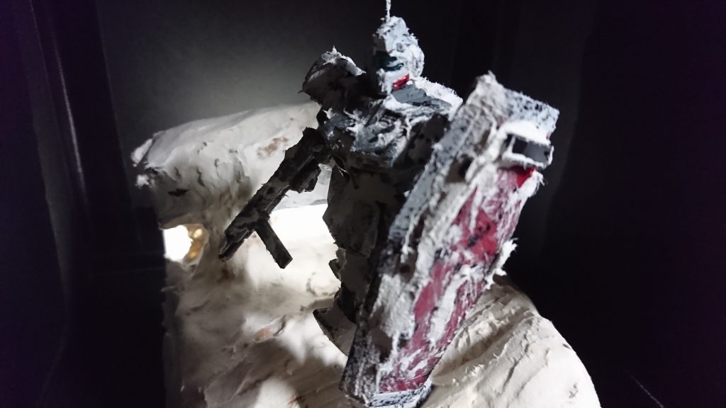 前に粘土の使い方を失敗したときに思い付いた表現方法なんですが自分としてはうまくいったと思っています