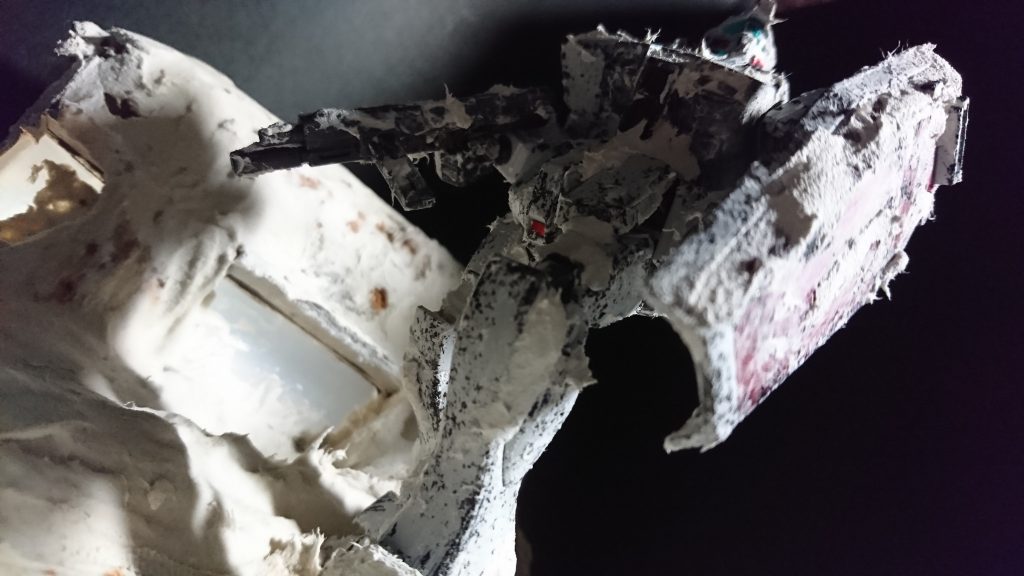 アップで見ても雪に見えるでしょ?