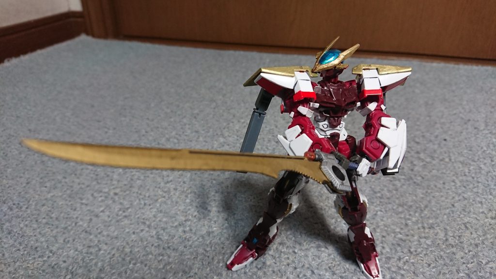 肩取っ替えてグランドスラム持たせました