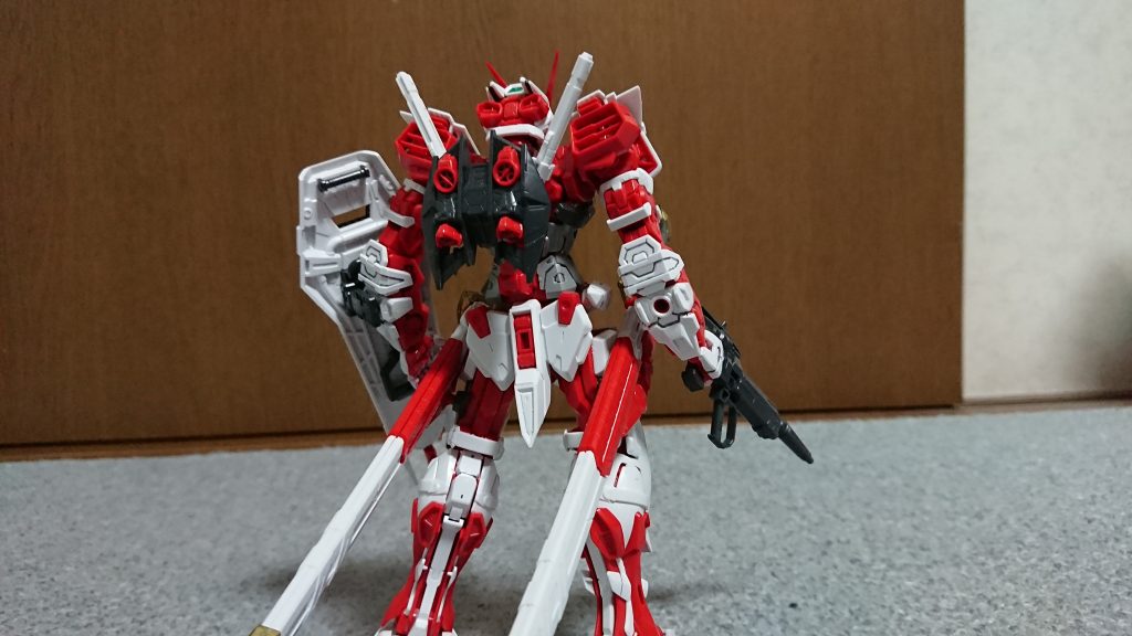 諸事情で素レッドのパーツが揃ってるので付けてみましたー