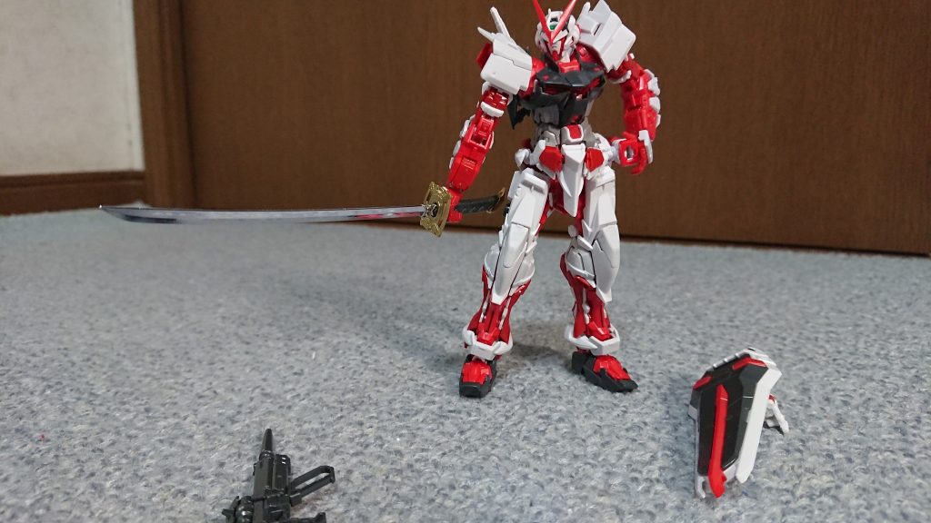 完全素組みでスミ入れもしてないです