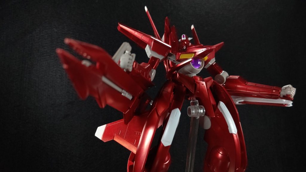 ## 『逝っちまいな！』
GNバスターソード ライフルモード
ダブルオーのガンダムの中でも特に異型な機体、好きですね～！