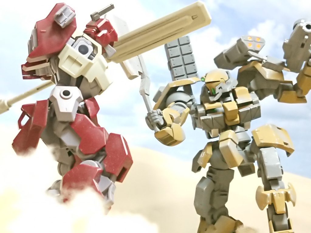 ジオラマ
アクション1