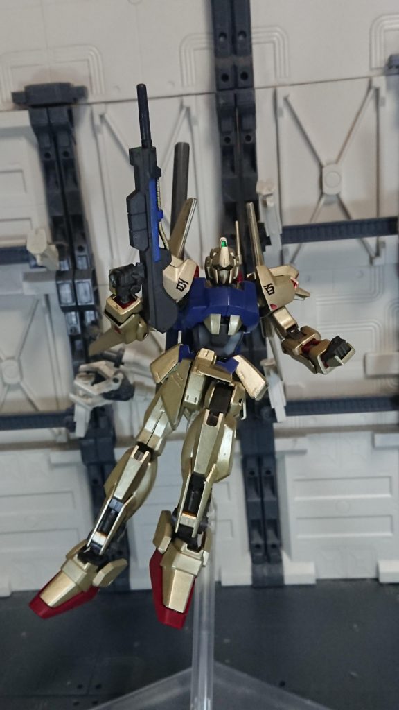 ライフルはきちっと塗り分けしたいところ