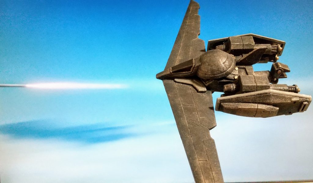 一年戦争末期。『実験』に関わった全てを抹消する任を受けて単機で飛び立つ。

公式には存在しないこの機体もまた、戦争終結後には廃棄され、 歴史の闇に葬られた。

実験とその関係者が、後のティターンズと関わりがあるのかも不明のままである。