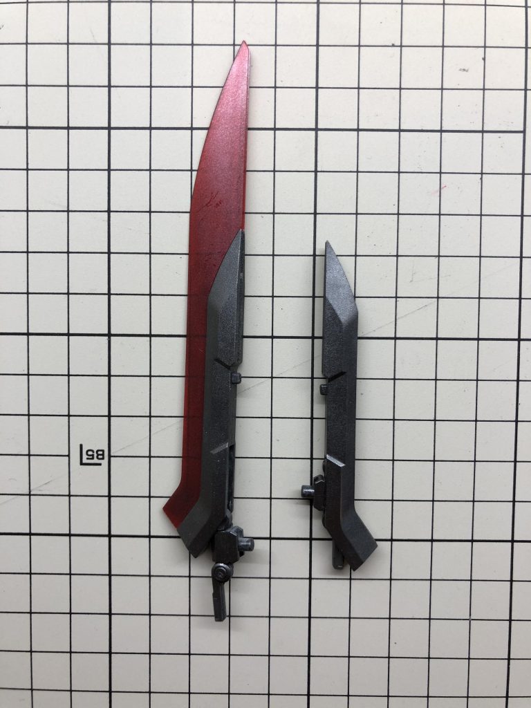 専用武装　オルタネイター
レーザーブレードとレールガンの一体型兵装です