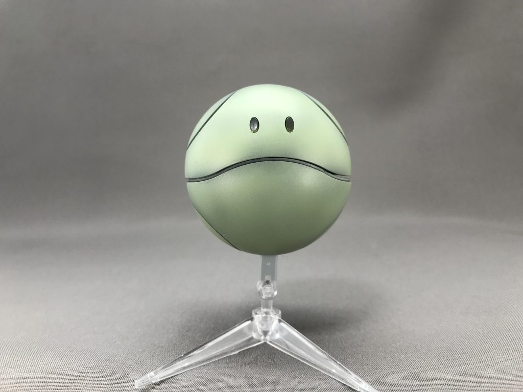 電源OFF
黄色のUVレジンですが、無色に見えますね。