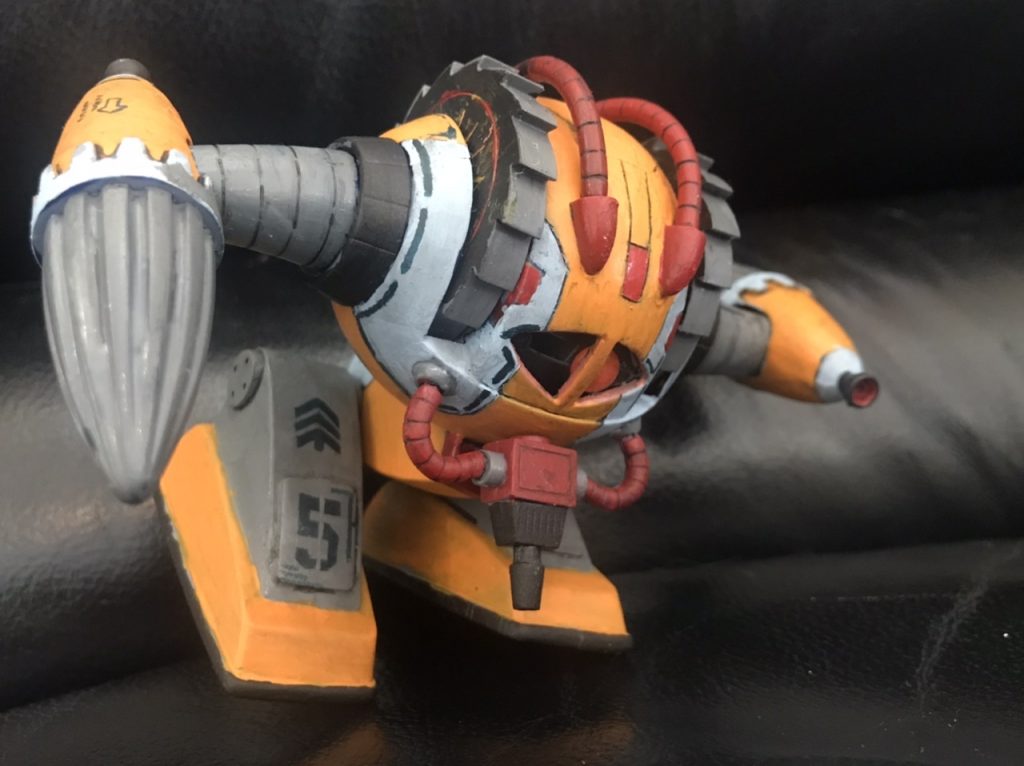 水上移動の自由度も増すと思いますが、左右の高火力バーニアでドリル回転攻撃が可能ですww