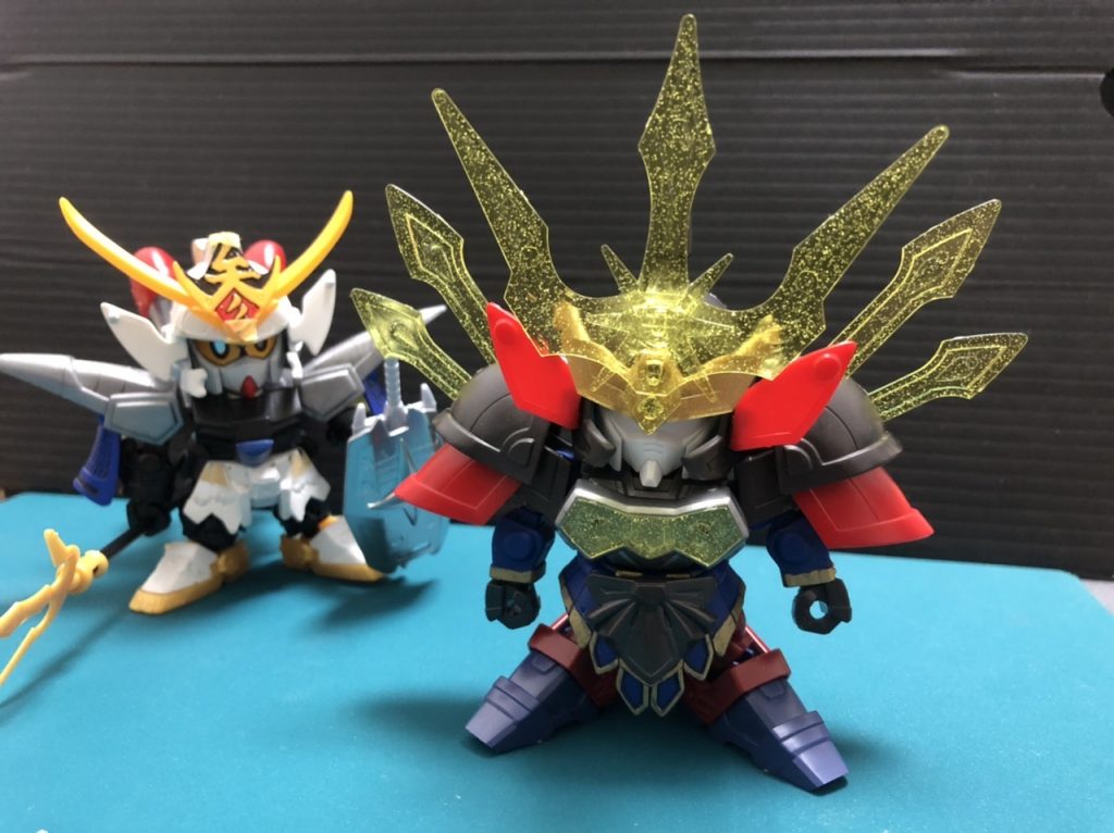 で、折角だからと思い、組み始めましたが、
素体と相性が良かったので、カロリー低めで割とすぐ出来あがりました。