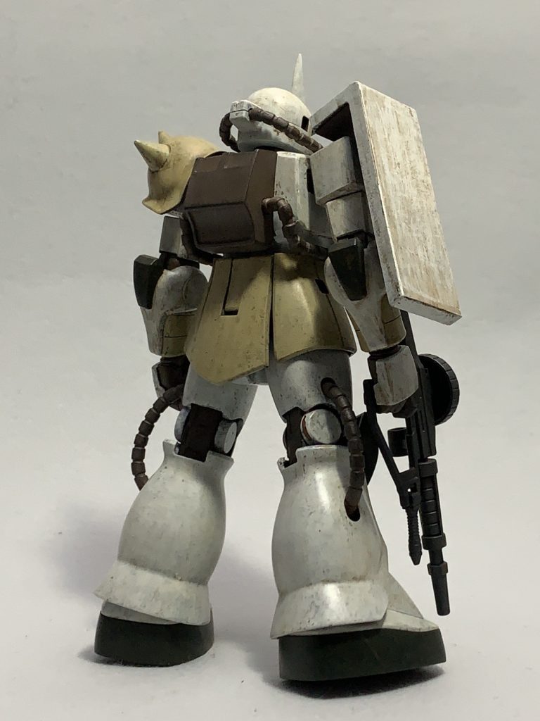 HGUC ガルマ専用ザクⅡ (新MAX塗り)–3枚目/制作者：わかもん