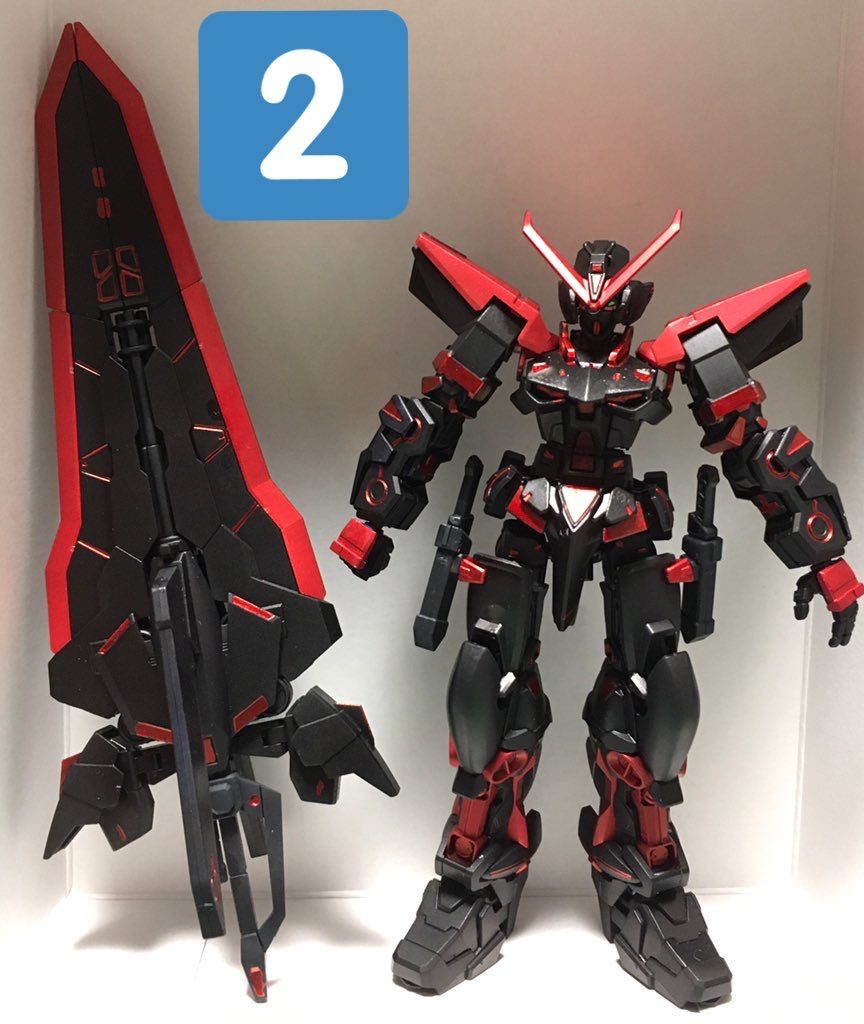 ②つや消しトップコートしてから、ちょい塗装