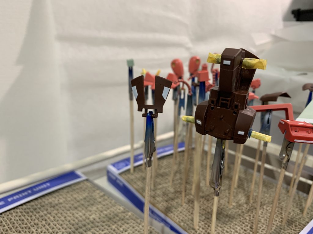 プラ板ディテール