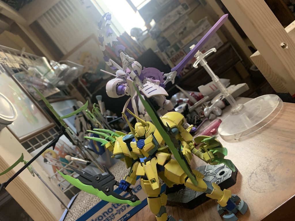 一応キュベレイとジ・Oのイメージで作ってみました
最後まで御観覧ありがとうございます