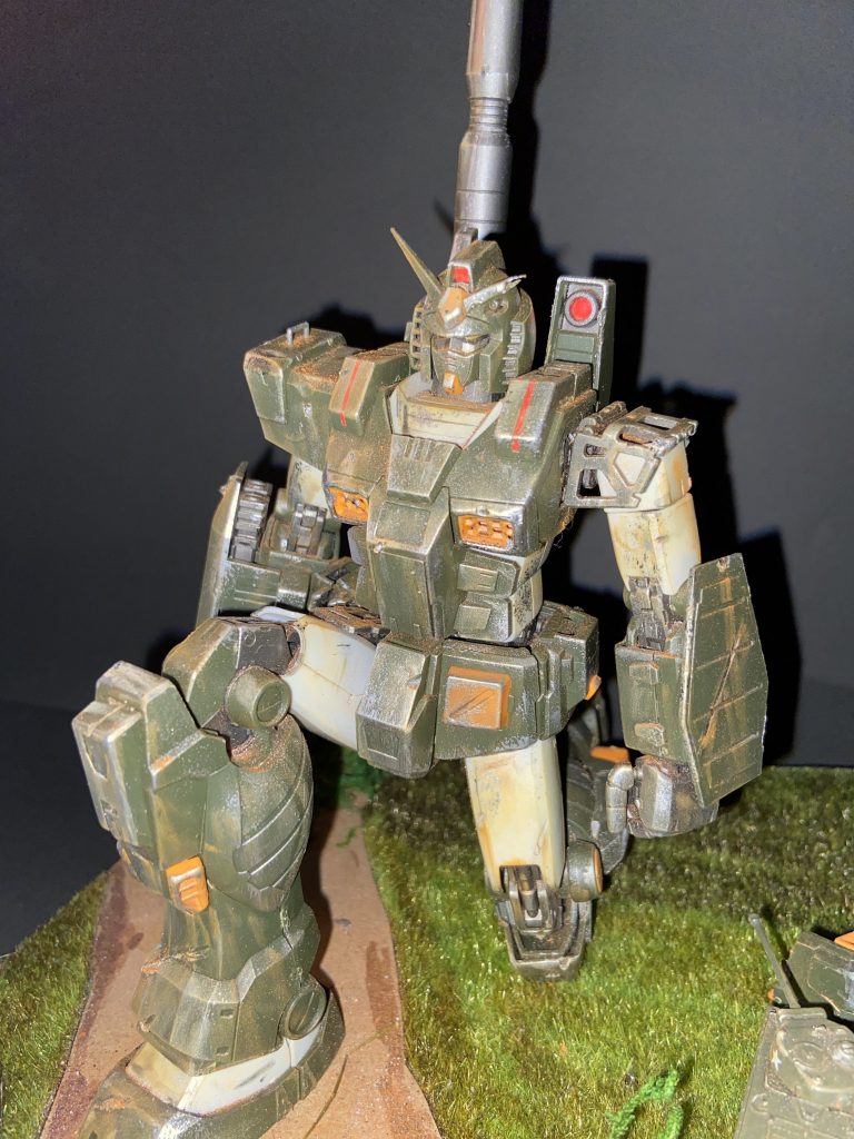 朽ち具合が難しく何となくそれっぽく仕上げました。