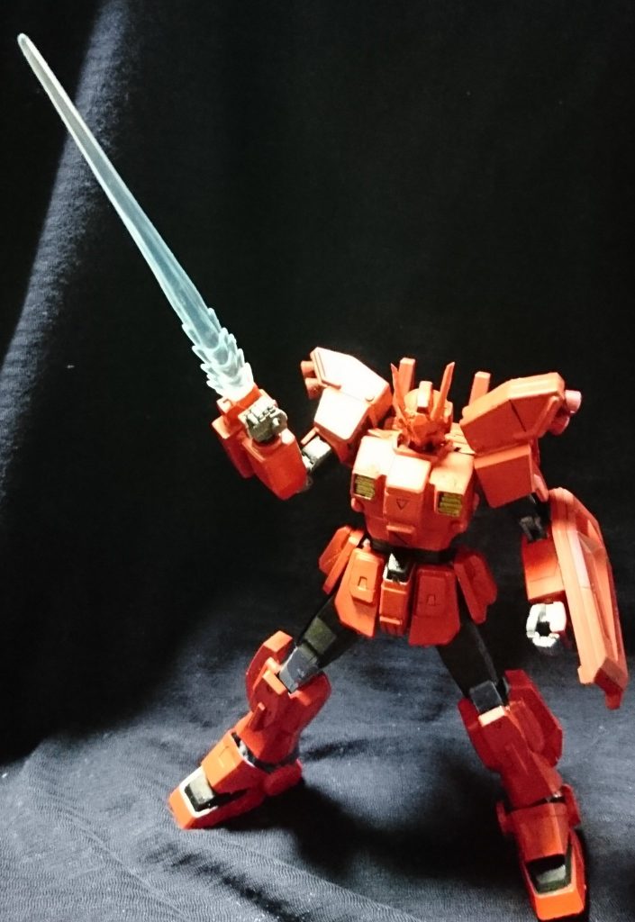 レッドウォリア　ＨＧＵＣブルーディスティニー2号機ベース–4枚目/制作者：アレス