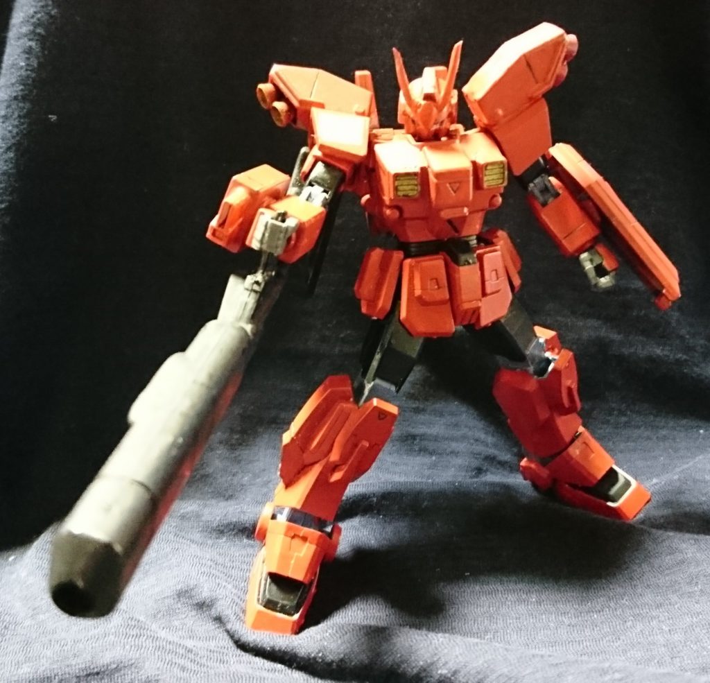 レッドウォリア　ＨＧＵＣブルーディスティニー2号機ベース–3枚目/制作者：アレス