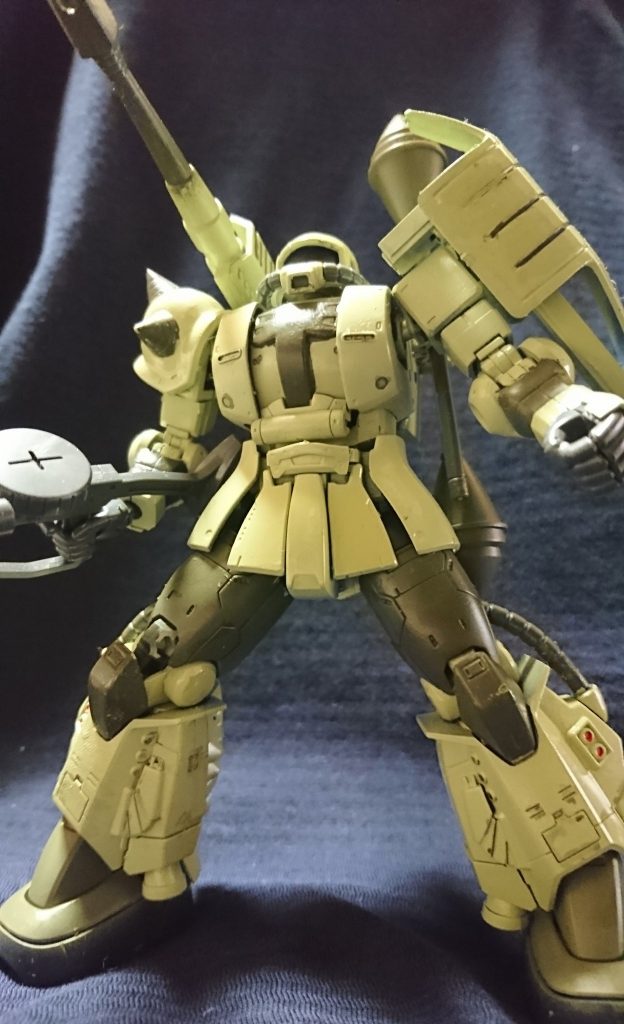 高機動型ザクキャノン(オリジン06Rベース)–2枚目/制作者：アレス