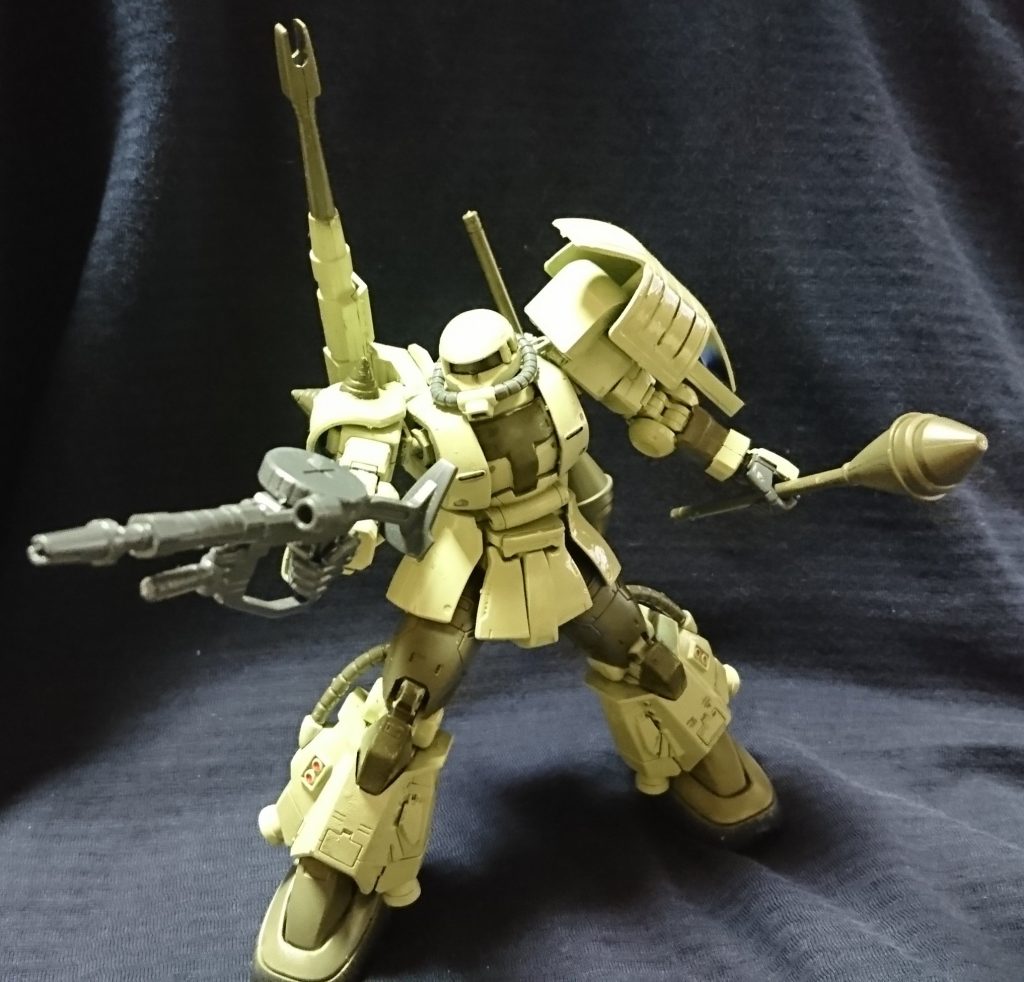 高機動型ザクキャノン(オリジン06Rベース)–4枚目/制作者：アレス