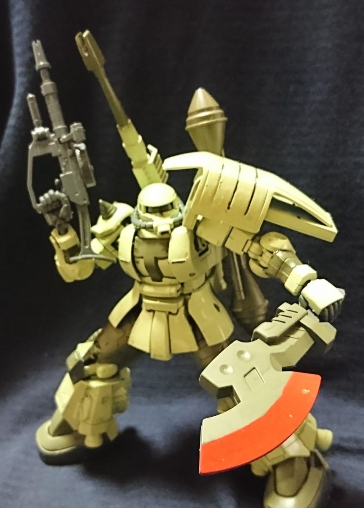 高機動型ザクキャノン(オリジン06Rベース)–3枚目/制作者：アレス