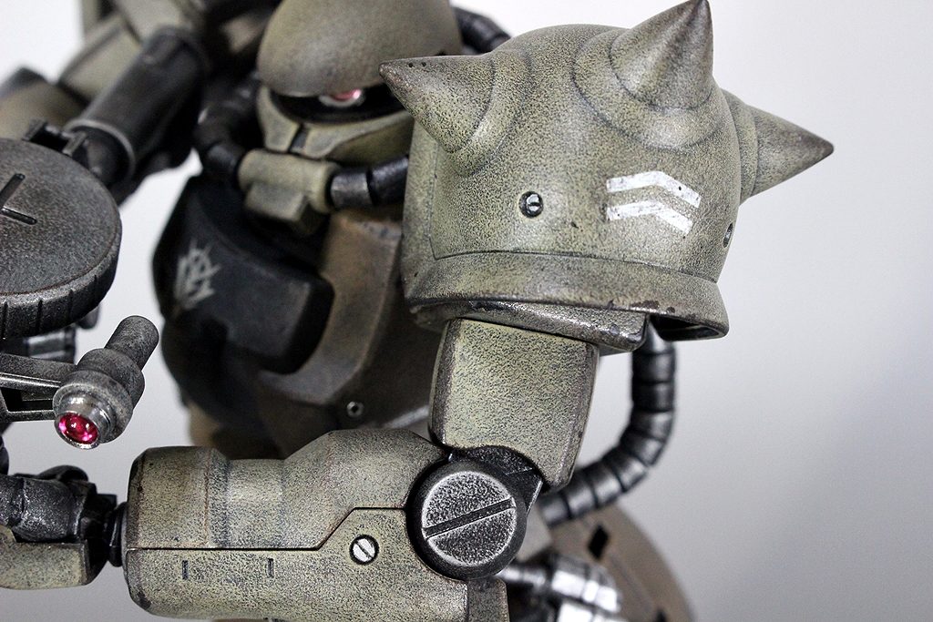 #MG MS06F2ザク#ウェザリング#鋳造表現–5枚目/制作者：matever1.5 まてや