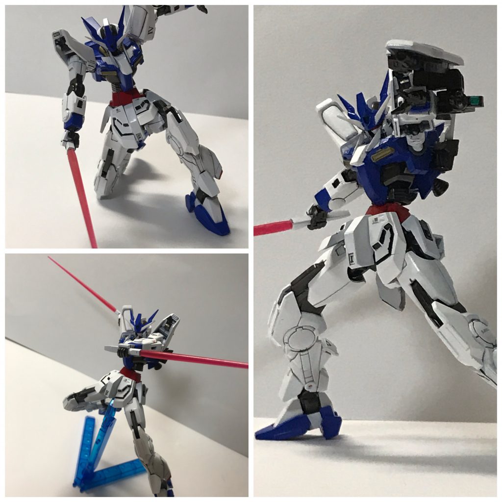 ビームサーベルで！！

The！普通のビームサーベルです！
シールドはニューガンダムみたいにビームガンとミサイルが搭載されています！