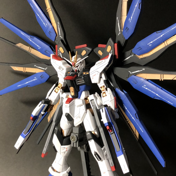 HGCEストライクフリーダム／エアブラシ初挑戦！