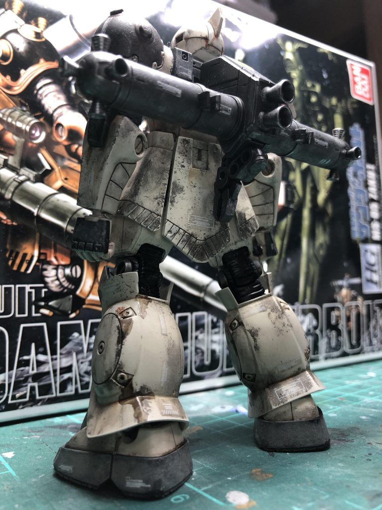 バックショット
オイル汚れのひょうげんうまくできてるかなぁ?
アドバイスとかあれば教えてください!!