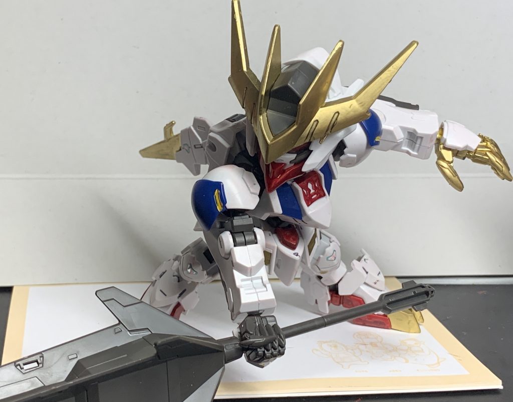 HGの武器が付属したと勘違いした巨大メイス