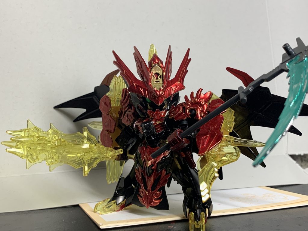 死神の鎌で魂を刈り取る