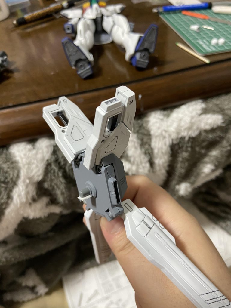 ディバイダーのディテールUPや取り付け加工を行いました。