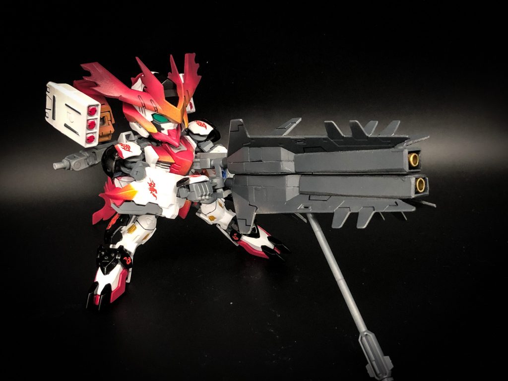 最後に合体火炎放射器!!(`•∀•´)✧
ヴァーチェとかセラヴィー見たいで本人は気にってます(笑)(*´艸`)