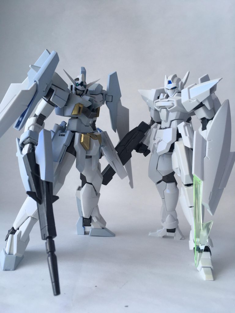 2機ともMr.クリスタルカラーサファイアブルーを使用して統一感を出しました。