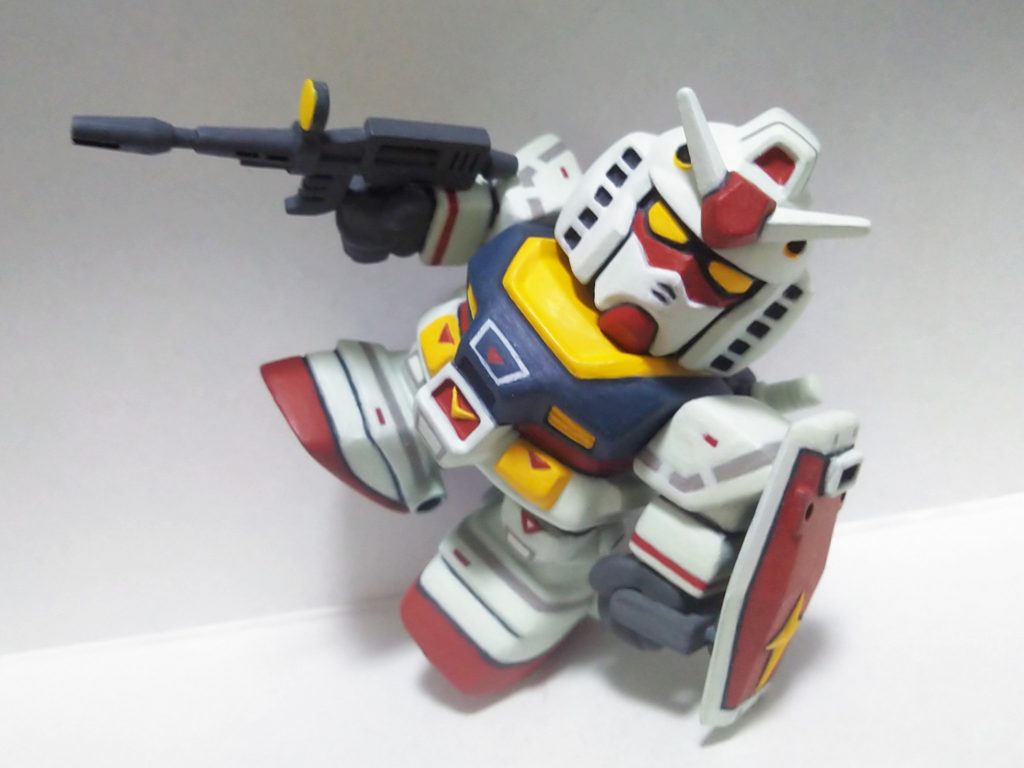 ビームライフルはGジェネパーフェクトガンダムから持ってきてます。