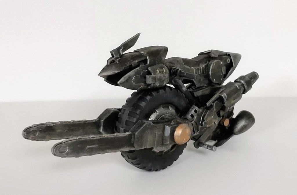 モノホイールは、機動性と破壊力に振り切ったセッティングで、リミッターなど掛かっていない。