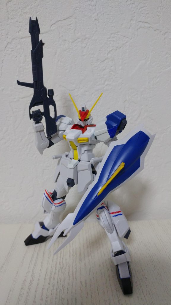 ライフル シールド
今回作る時間がなかったのでウィンダムの物をそのまま流用してます