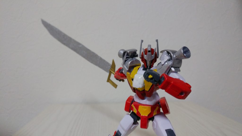 剣狼を持ってアクション!!