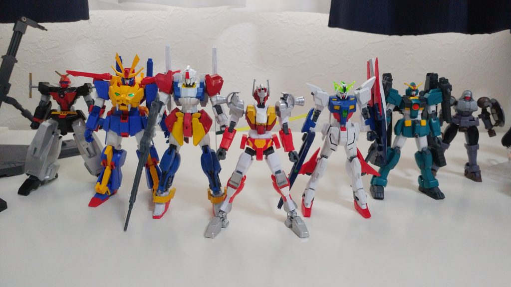 今回使用した機体たちと一緒に