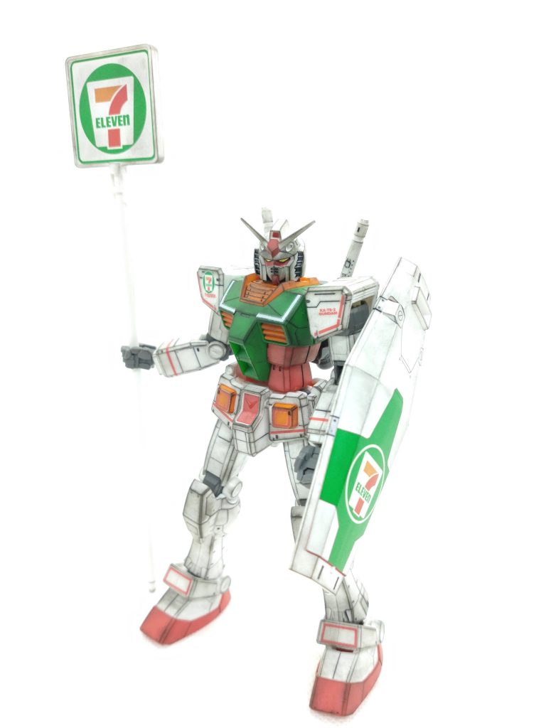 RX-78-2 ｢ガンダム」 Ver.G30th ｢セブン-イレブン カラー｣–2枚目/制作者：かえる